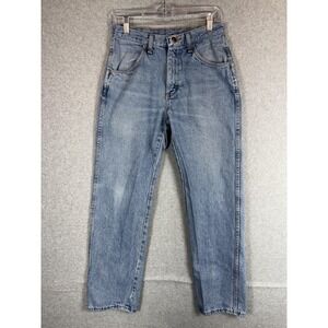 Vintage Rustler Jeans Mens 30x30 Blue Relaxed Fit Tapered Leg Denim 90s Y2K READ